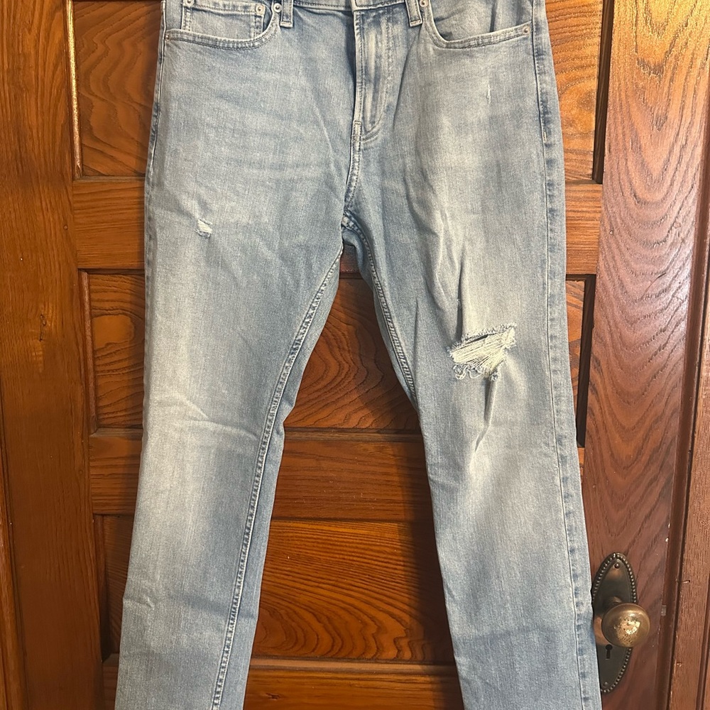 Calvin Klein Jeans Men's Light Blue Skinny Jeans